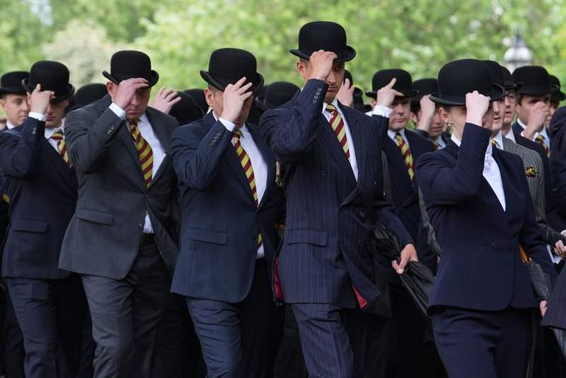 Image from: Duchess of Edinburgh honours fallen cavalry soldiers at Hyde Park memorial service