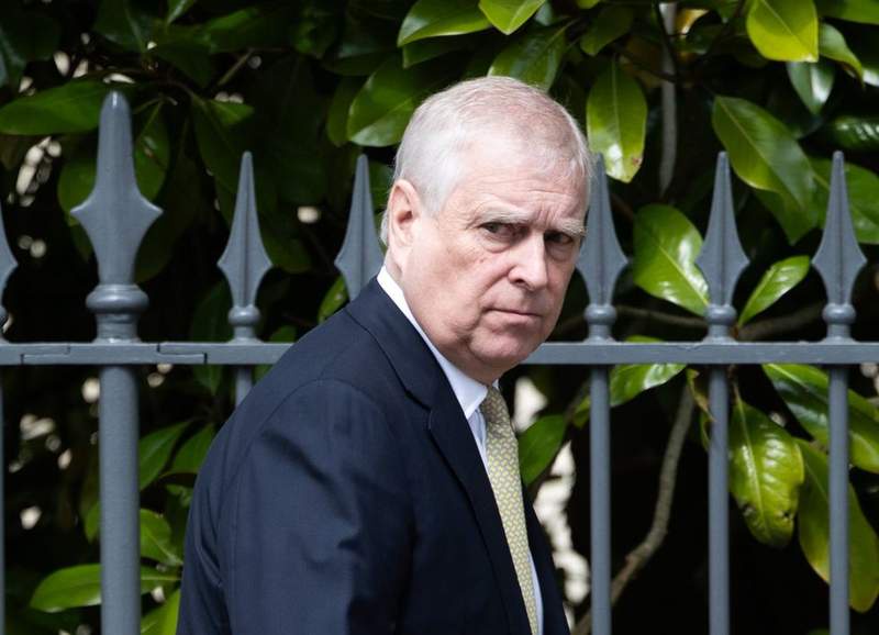 Image from: Andrew could keep his place in the Royal Family's line of succession for another year