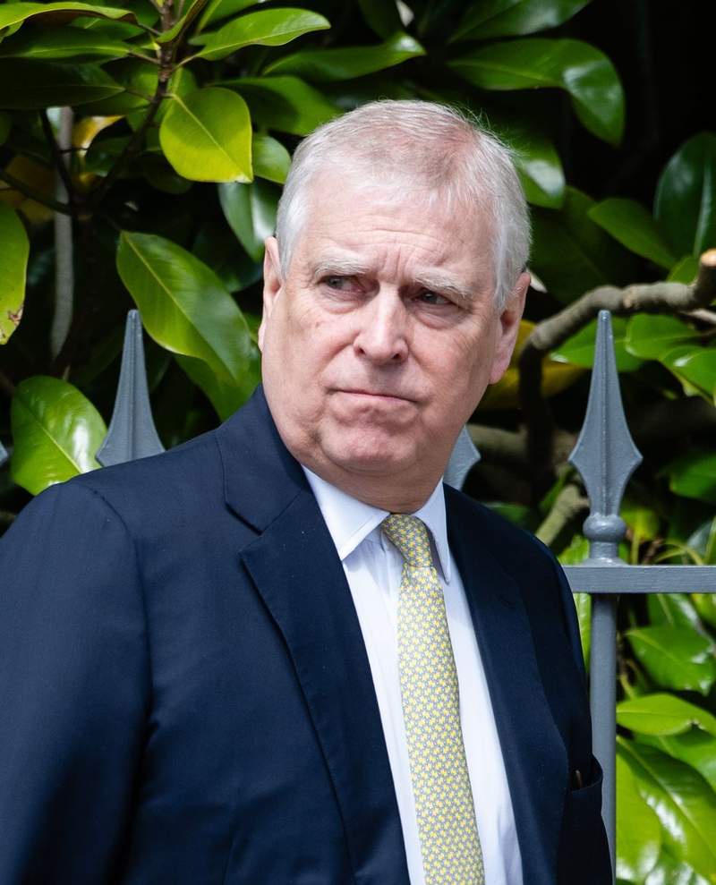 Image from: Andrew could keep his place in the Royal Family's line of succession for another year