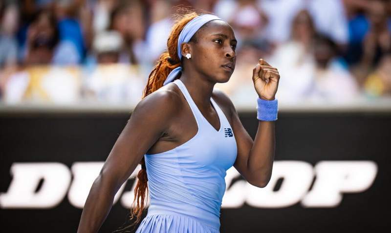 Image from: Coco Gauff fans identify surprising new weakness in her game