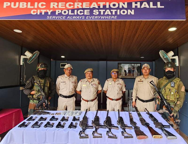 Image from: Manipur: Security forces book two KCP cadres, recover arms and ammunition
