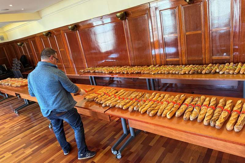 Image from: Battle of the baguettes: Paris bakers compete for glory