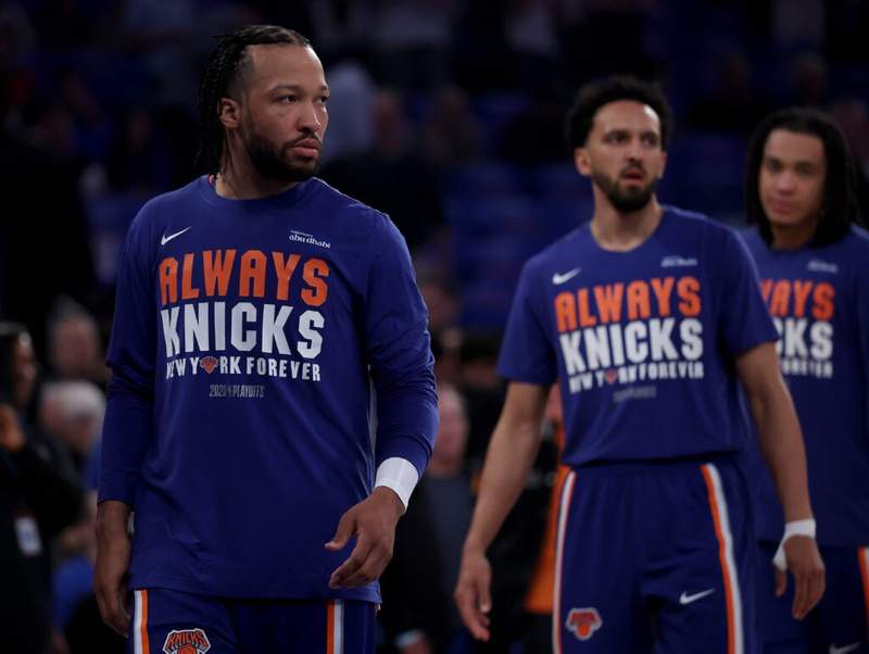 Image from: New York Knicks reach historic postseason mark shared only by recent NBA champions
