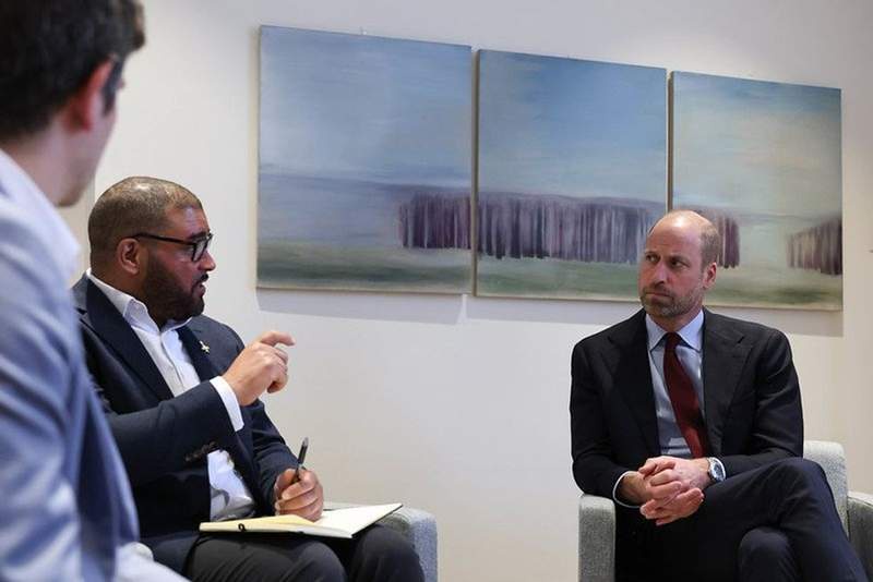 Image from: Prince William opens suicide prevention centre to mark Mental Health Awareness Week
