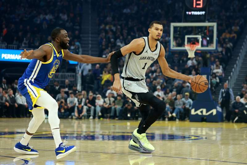 Image from: Draymond Green sends pointed message after Victor Wembanyama’s ejection for Naz Reid elbow