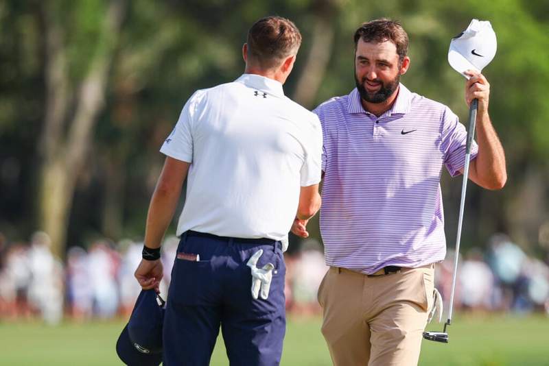 Image from: Jordan Spieth’s comments prove Scottie Scheffler made a very smart call ahead of the PGA Championship
