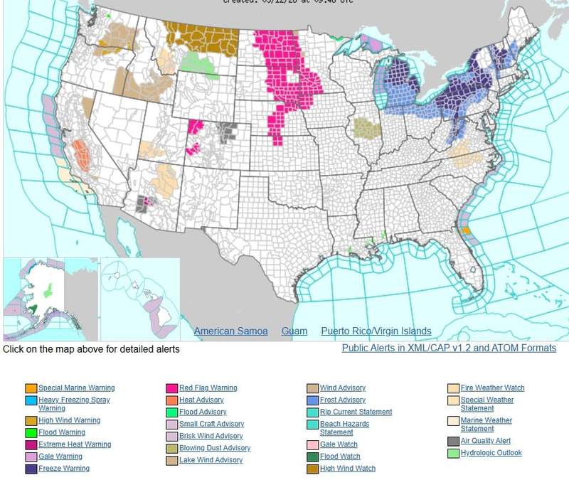 Image from: Winter Weather Alert: Heavy Snow and Violent Winds Expected This Week