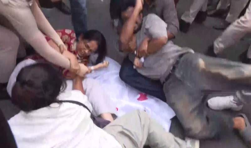 Image from: 'Dismiss the NTA': SFI protests in Delhi over NEET-UG cancellation