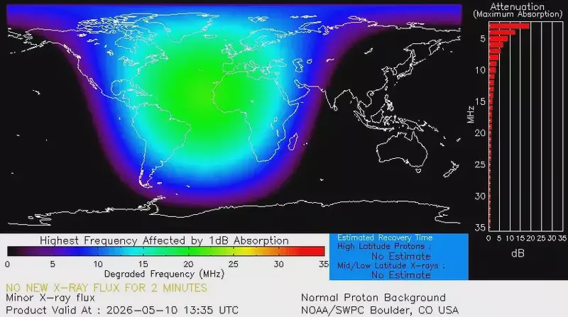 Image from: The Sun Just Unleashed a Massive Solar Flare, Boosting Chances for Stunning Northern Lights This Week!