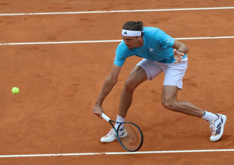 Image from: Darderi completes fantastic comeback to beat Zverev at Rome Masters
