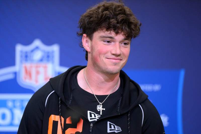 Image from: Rookie Minicamp gave the Steelers a clearer early view of Drew Allar’s potential