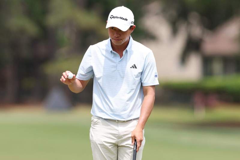 Image from: Collin Morikawa provides injury update two days before the PGA Championship, ‘a very weird feeling’