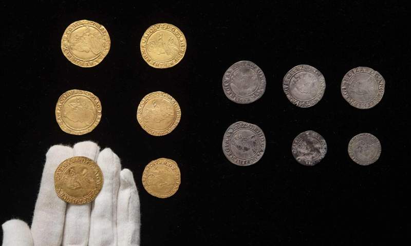 Image from: A Couple Renovating Their Kitchen Stumbled Upon a 17th-Century Treasure Buried Beneath the Floor