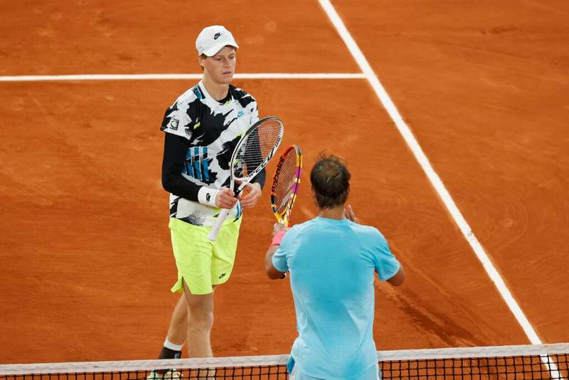 Image from: Andy Roddick responds to Jannik Sinner and Nadal clay comparisons