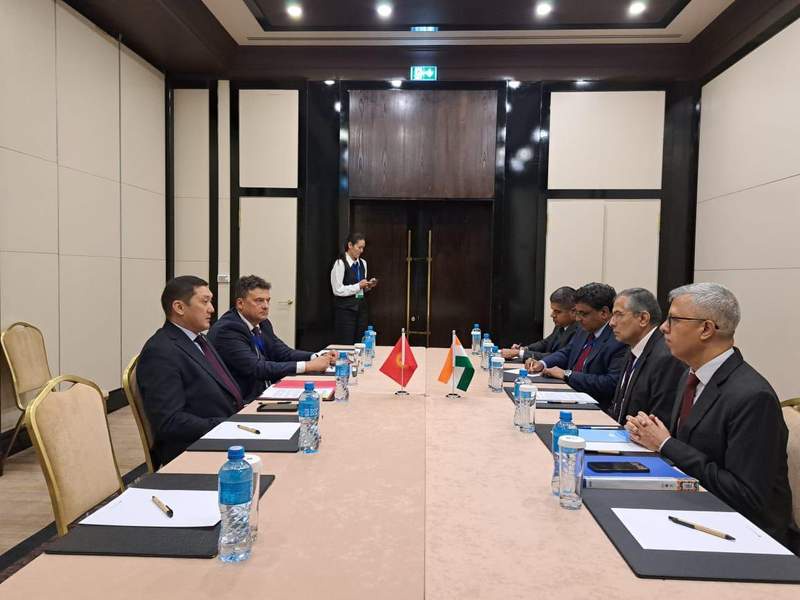 Image from: Bishkek: Deputy NSA Pavan Kapoor meets Kyrgyz Security Council Secretary