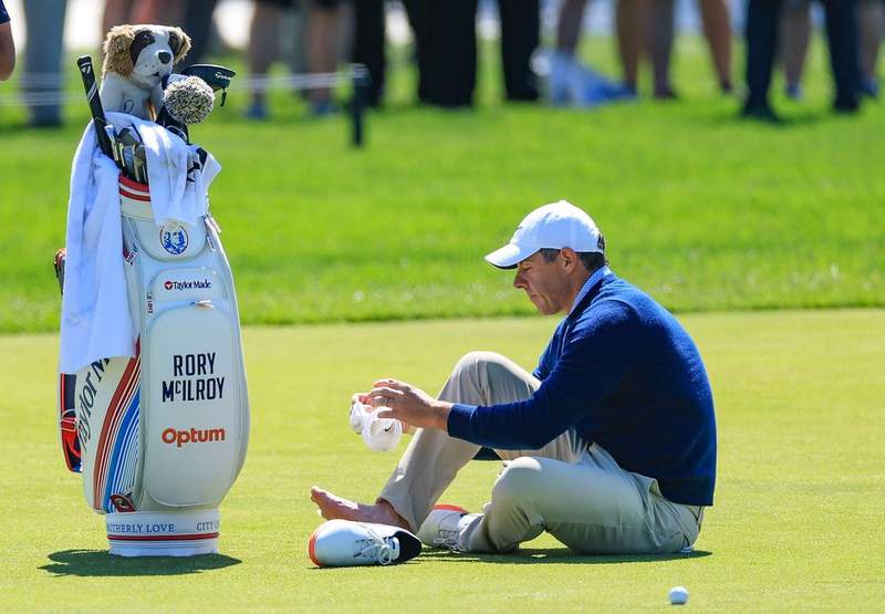 Image from: Rory McIlroy 'surprised' as golf star gives PGA Championship withdrawal update