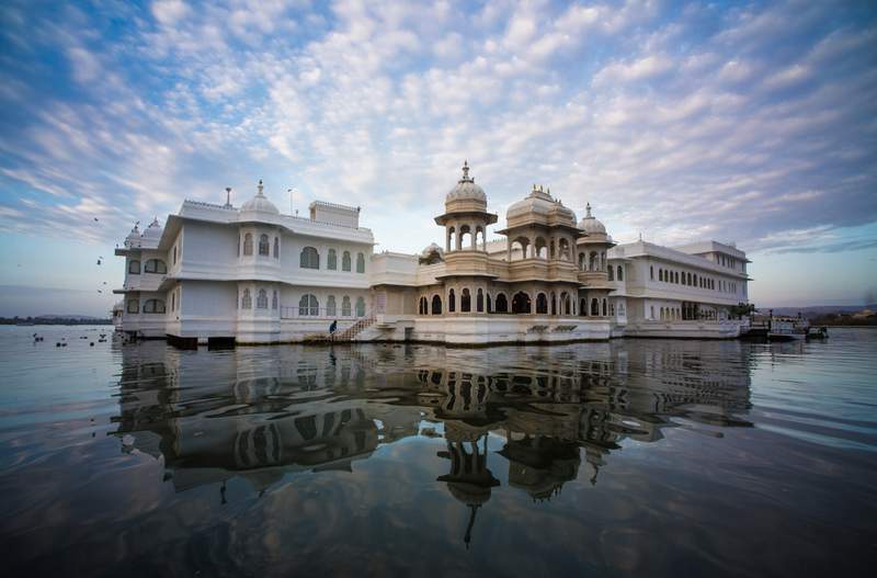 Image from: In India, this magnificent white marble palace turned into a hotel has been voted the world’s finest historic accommodation