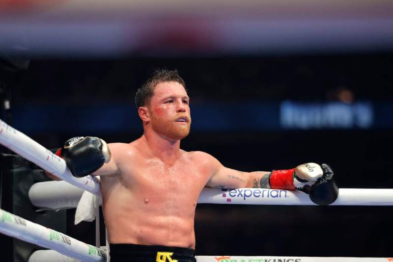 Image from: Jake Paul claims $200m Canelo fight is back on after surprise phone call