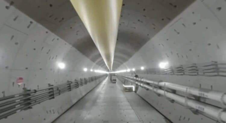 Image from: China Is Digging a Record-Breaking Tunnel More Than 100 Meters Beneath the Sea for High-Speed Trains