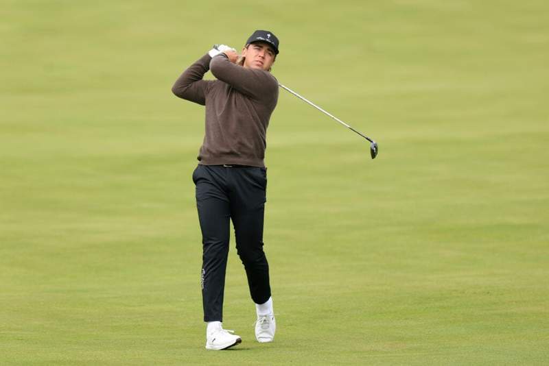 Image from: Garrick Higgo confirms why he was late to his PGA Championship tee time after receiving two-stroke penalty