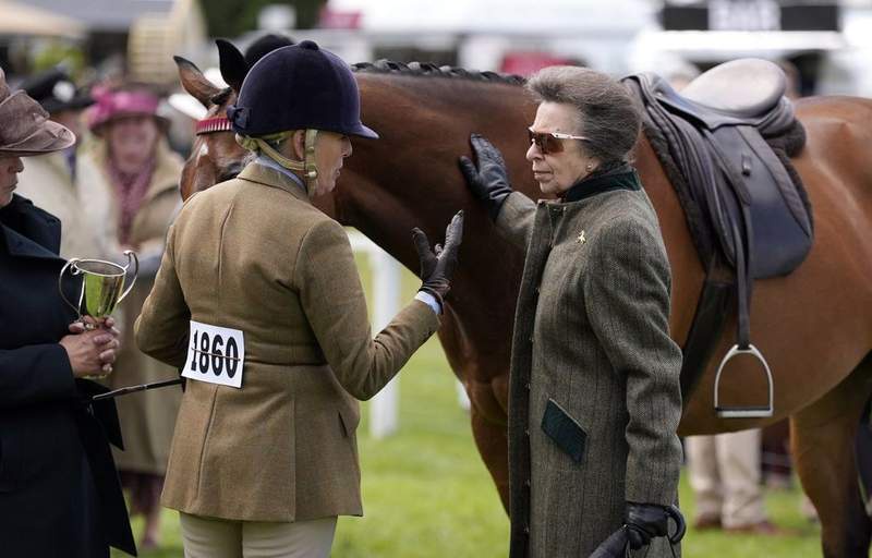 Image from: Anne joins forces with Edward and Sophie at Royal Windsor Horse Show