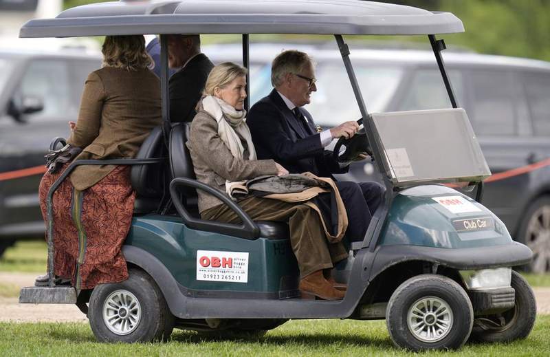 Image from: Anne joins forces with Edward and Sophie at Royal Windsor Horse Show