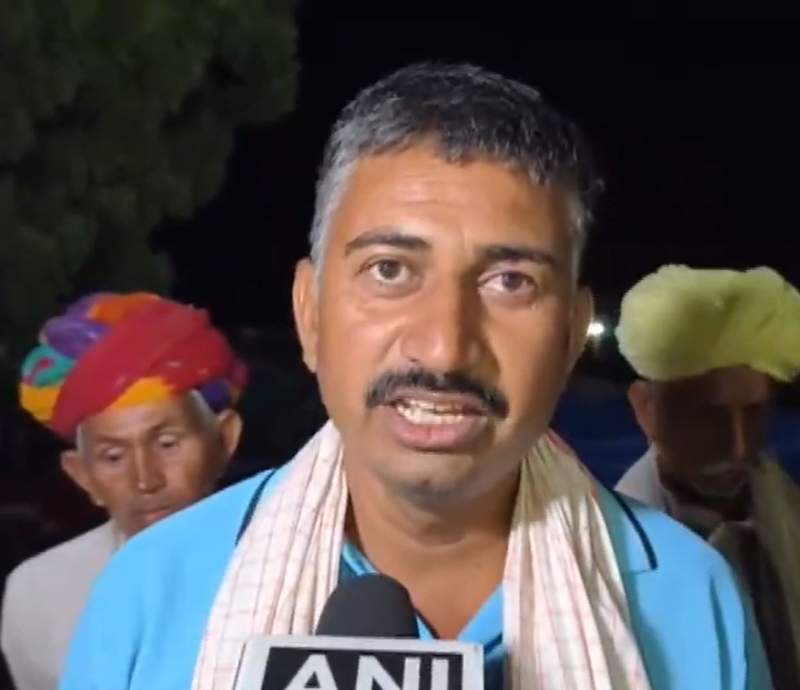 Image from: "There's no one to listen to our plight": Farmers blame poor arrangements after unseasonal rain damages crops in Ajmer