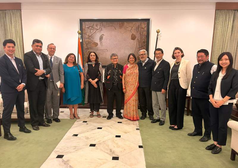 Image from: Japanese envoy to India hosts farewell gathering for NITI Aayog VC Suman Bery