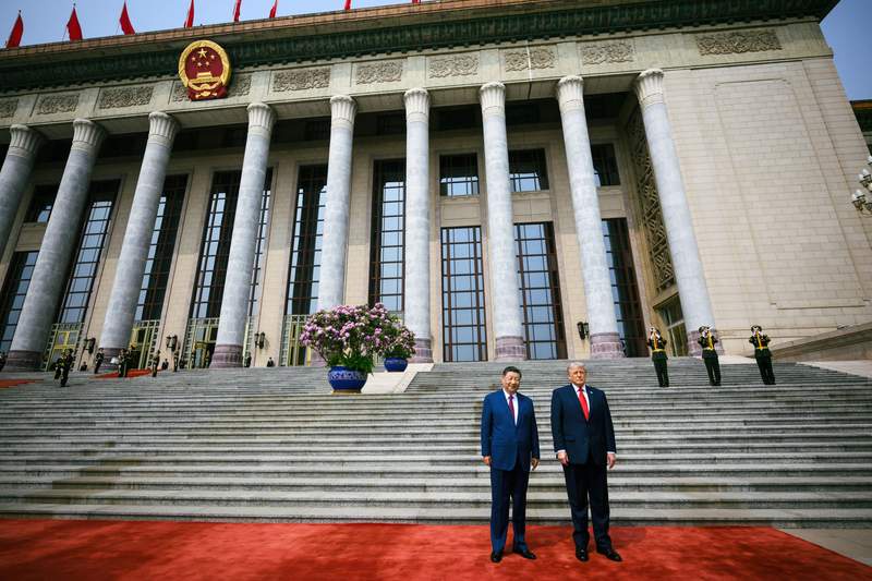 Image from: No major deals confirmed on trade or Iran as Trump leaves China