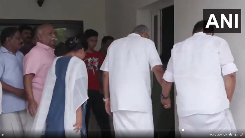 Image from: Chai, Charcha, Continuity: CM-designate Satheesan meets Pinarayi Vijayan, Ramesh Chennithala ahead of oath; pledges austerity