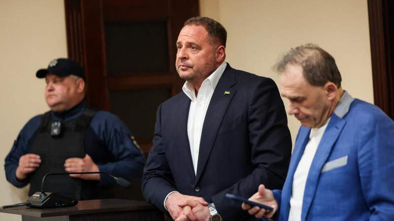 Image from: A test for Ukraine, a dilemma for Zelensky: What's at stake in the Andriy Yermak corruption probe