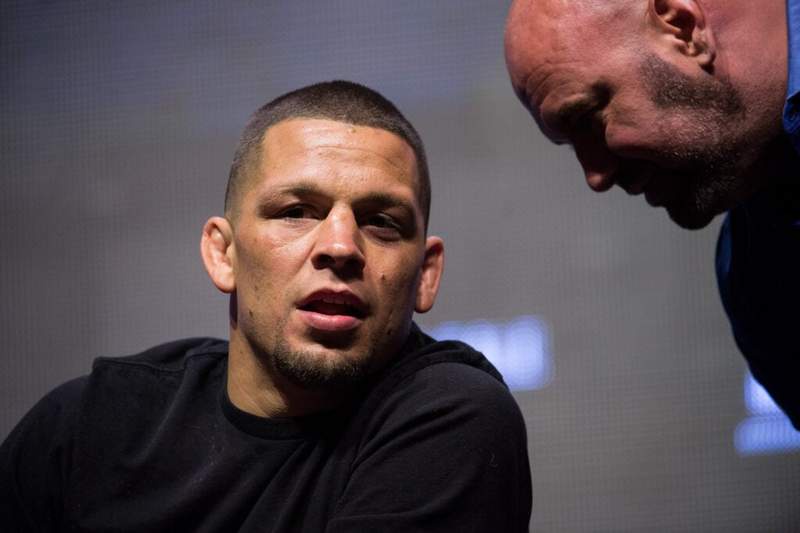 Image from: Shocking weight loss: Nate Diaz at his skinniest in years before Mike Perry clash