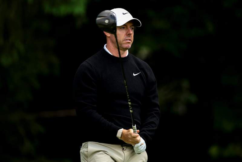 Image from: Rory McIlroy suggests what his strategy will be over the weekend as he chases the lead at the PGA Championship