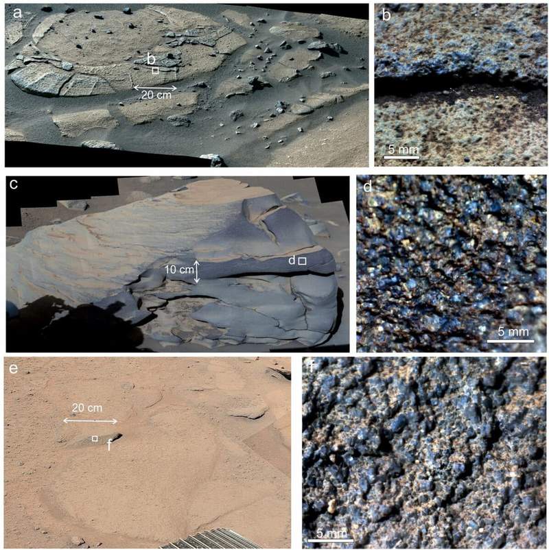 Image from: NASA’s Perseverance Rover Finds Water Left a Surprising Mark on Mars Rocks