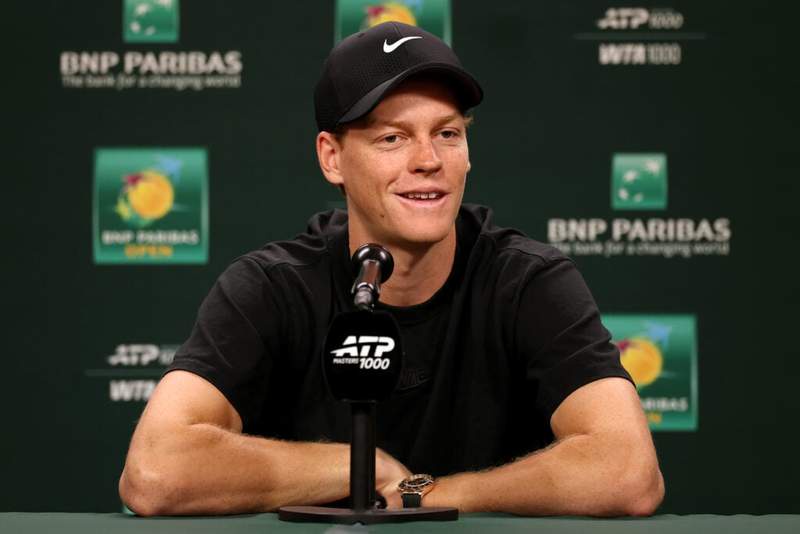 Image from: What Jannik Sinner told the umpire before his match against Daniil Medvedev was postponed
