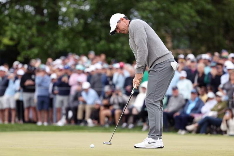 Image from: Rory McIlroy makes comment on the fans at Aronimink after the awful abuse he received at Bethpage