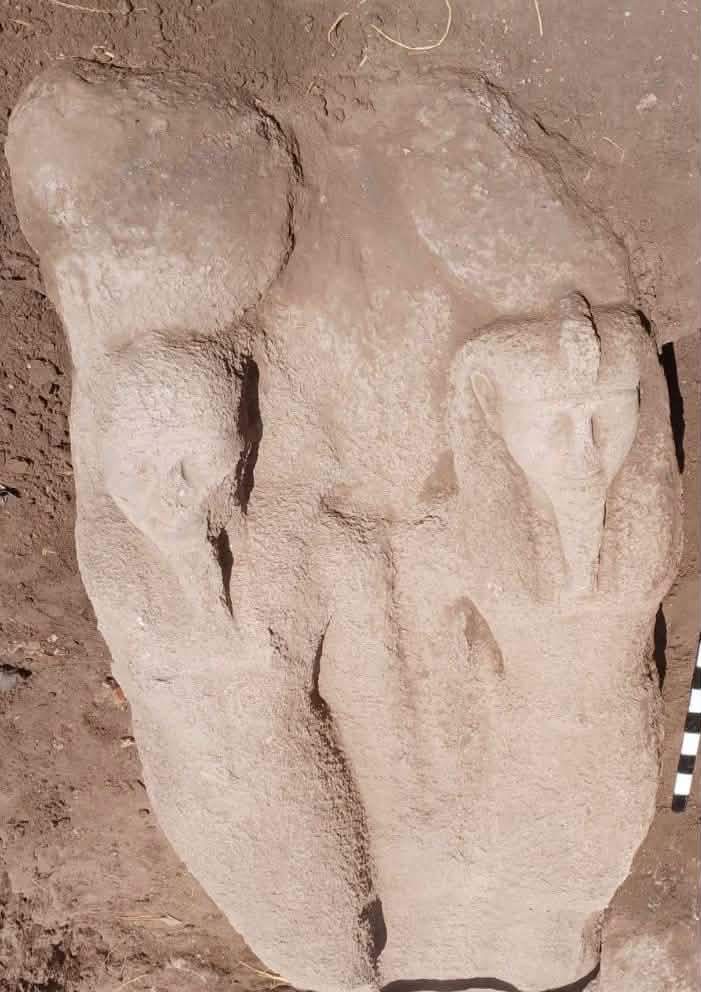 Image from: A giant statue of Ramses II discovered beneath the Nile Delta