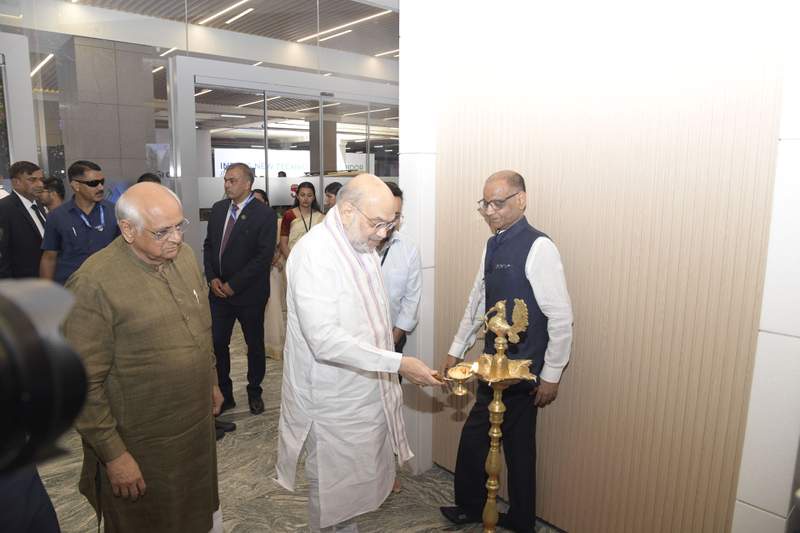 Image from: Gujarat: Amit Shah inaugurates 'Million Minds Tech Park' and 'Ganesh Real Estate Management Institute' in Ahmedabad