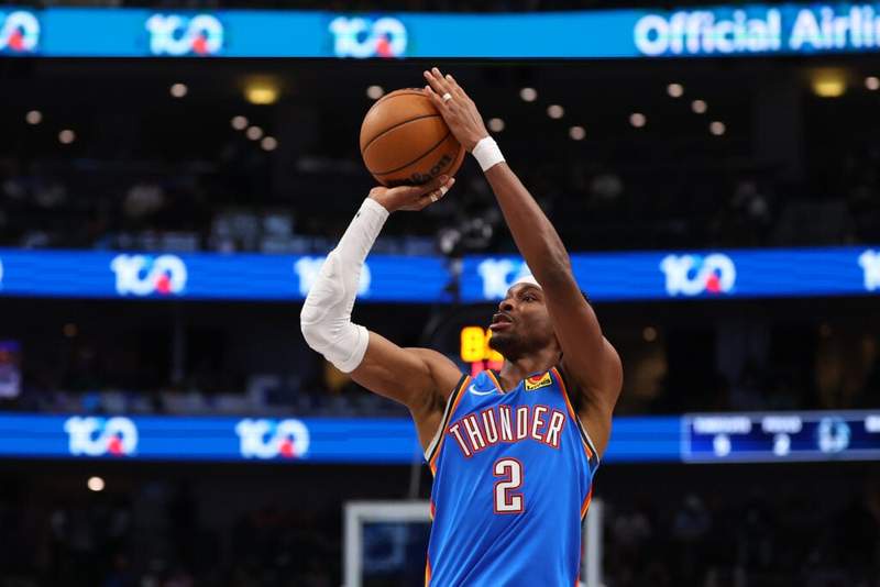 Image from: Shai Gilgeous-Alexander can join Jordan, Russell and LeBron in rare NBA club
