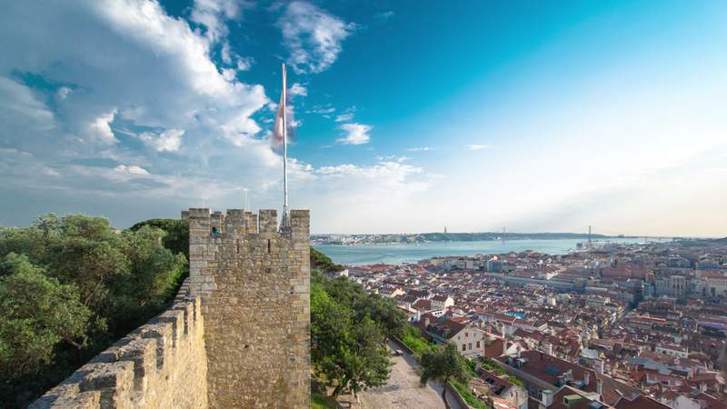 Image from: ‘The most unique hotel in Lisbon’ – In the Portuguese capital, this hotel set inside a 2,000-year-old castle is a must-book