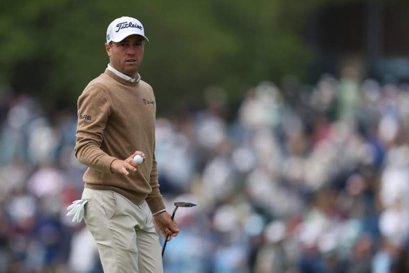Image from: Justin Thomas discloses what he and Scottie Scheffler said about Aronimink after round three at the PGA Championship