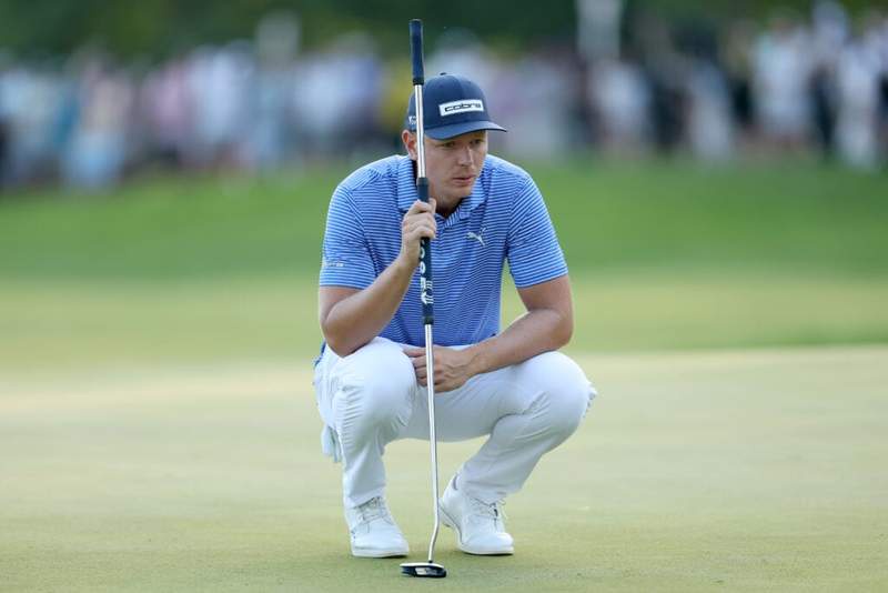 Image from: Unhappy golf fans call for rule change after what Matti Schmid did during his final round at the PGA Championship