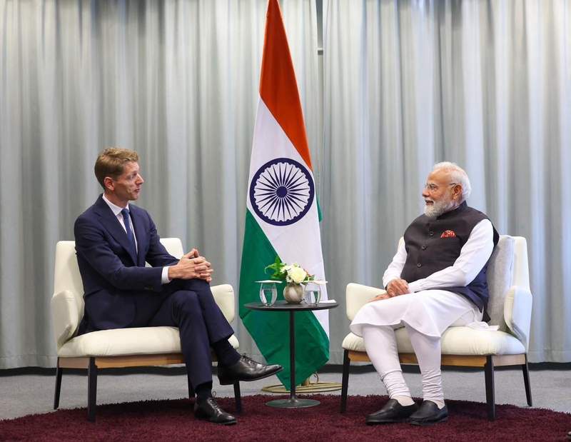 Image from: "Can develop climate solution for entire world": PM Modi on establishment of India-Sweden Science and Technology Centre