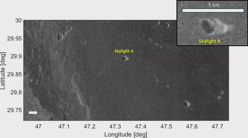 Image from: Scientists Discover Massive Underground Lava Tube On Venus