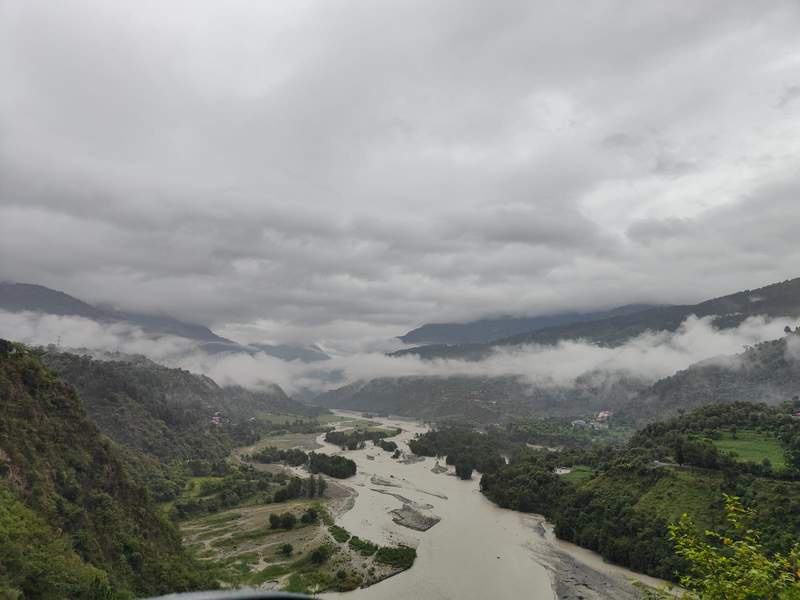 Image from: Ravi chokes under mounting ecological pressure in Chamba