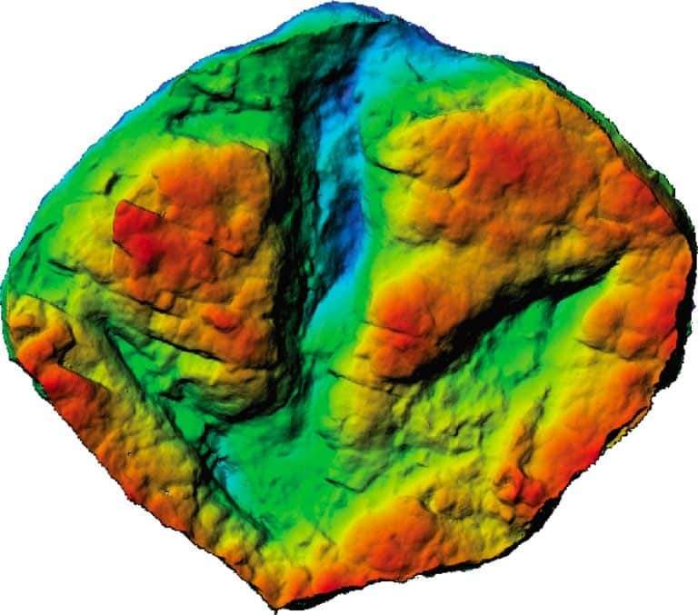 Image from: During A Hike, Scientists Discovered That A Cliff In Alaska Revealed Thousands Of Well-Preserved Dinosaur Tracks At Sunset