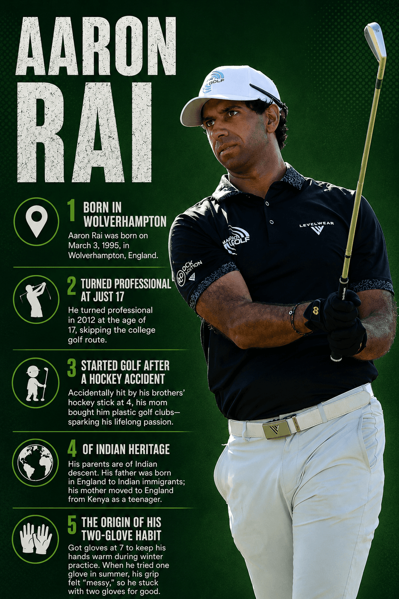 Image from: Aaron Rai makes emotional admission about wife after sensational PGA Championship win