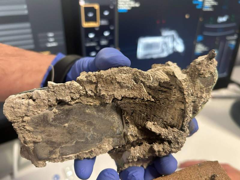 Image from: At Pompeii, archaeologists have just discovered a doctor and his medical instruments among the victims of Mount Vesuvius
