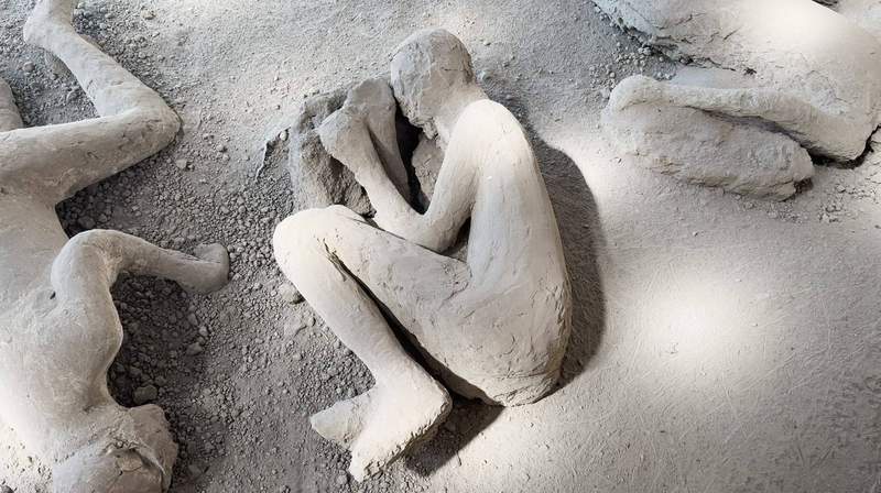 Image from: At Pompeii, archaeologists have just discovered a doctor and his medical instruments among the victims of Mount Vesuvius