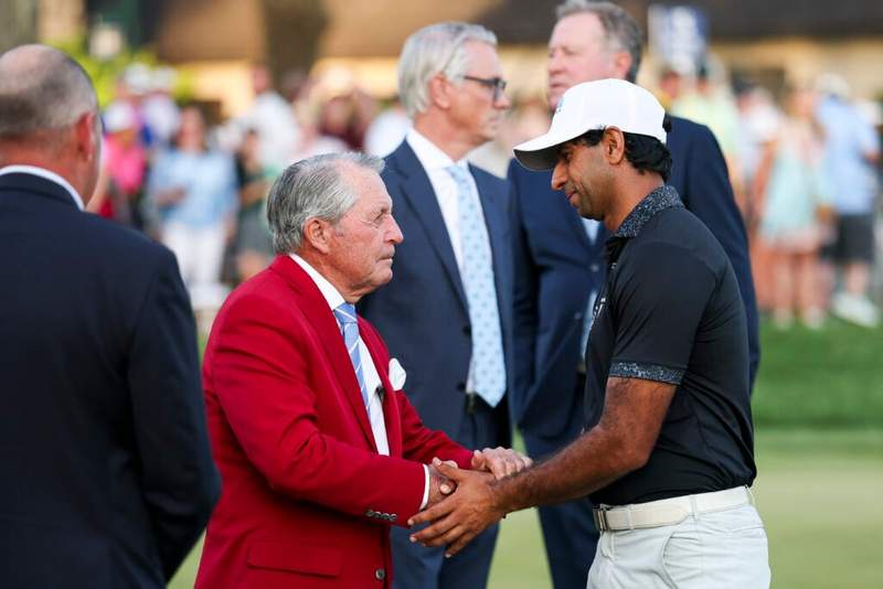 Image from: Gary Player sends message to Aaron Rai after he wins the PGA Championship at Aronimink